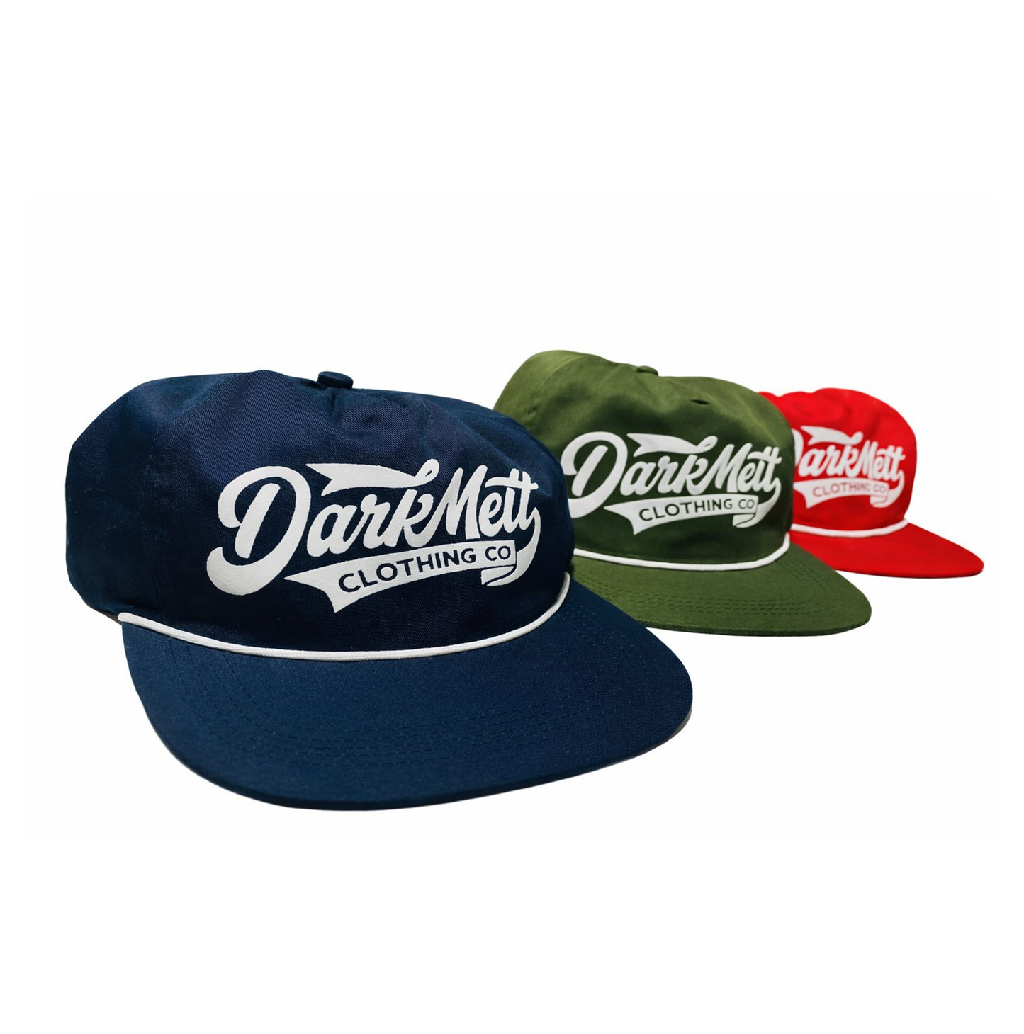 DM Unconstructed Cap and Five Panel Cap - DARKMELT CLOTHING