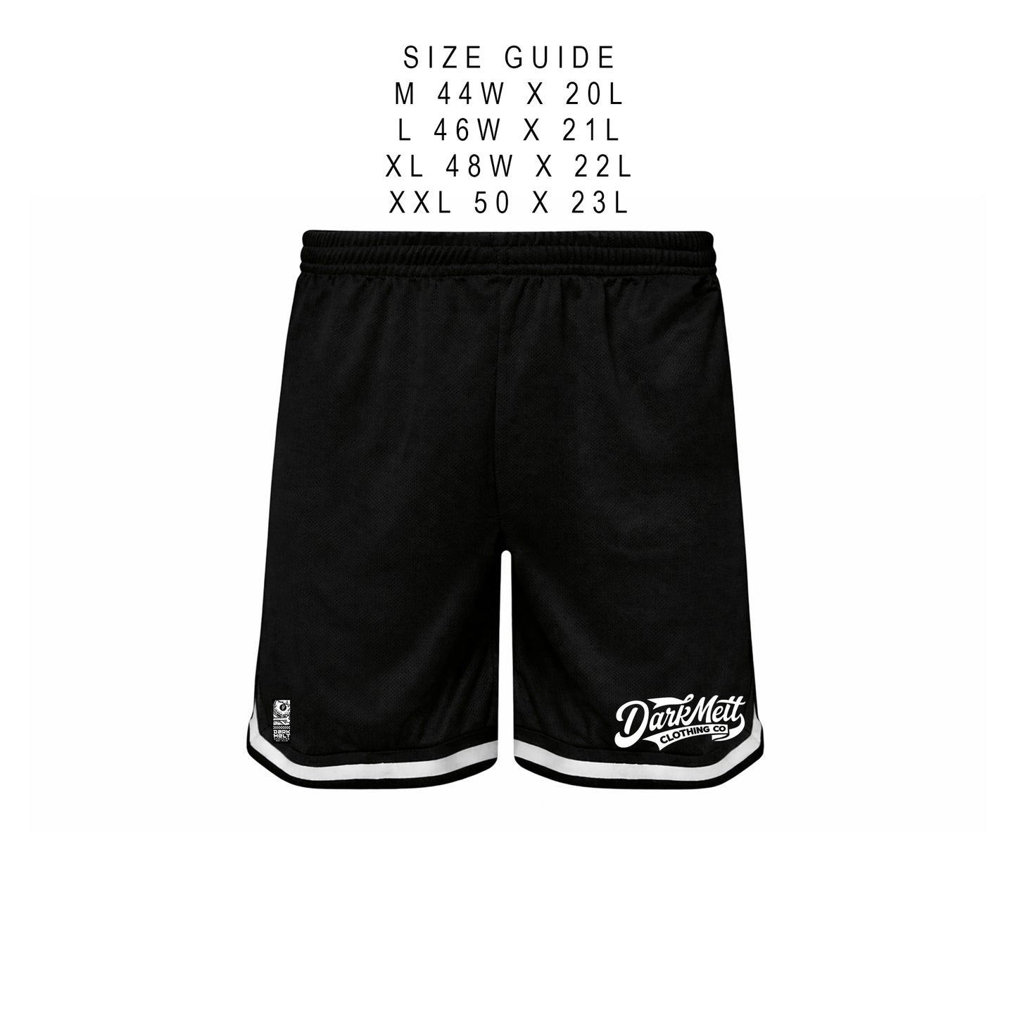 DarkMelt Premium Mesh Short - DARKMELT CLOTHING