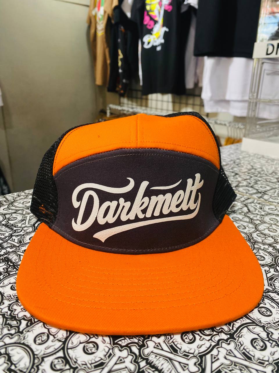DM Unconstructed Cap and Five Panel Cap - DARKMELT CLOTHING