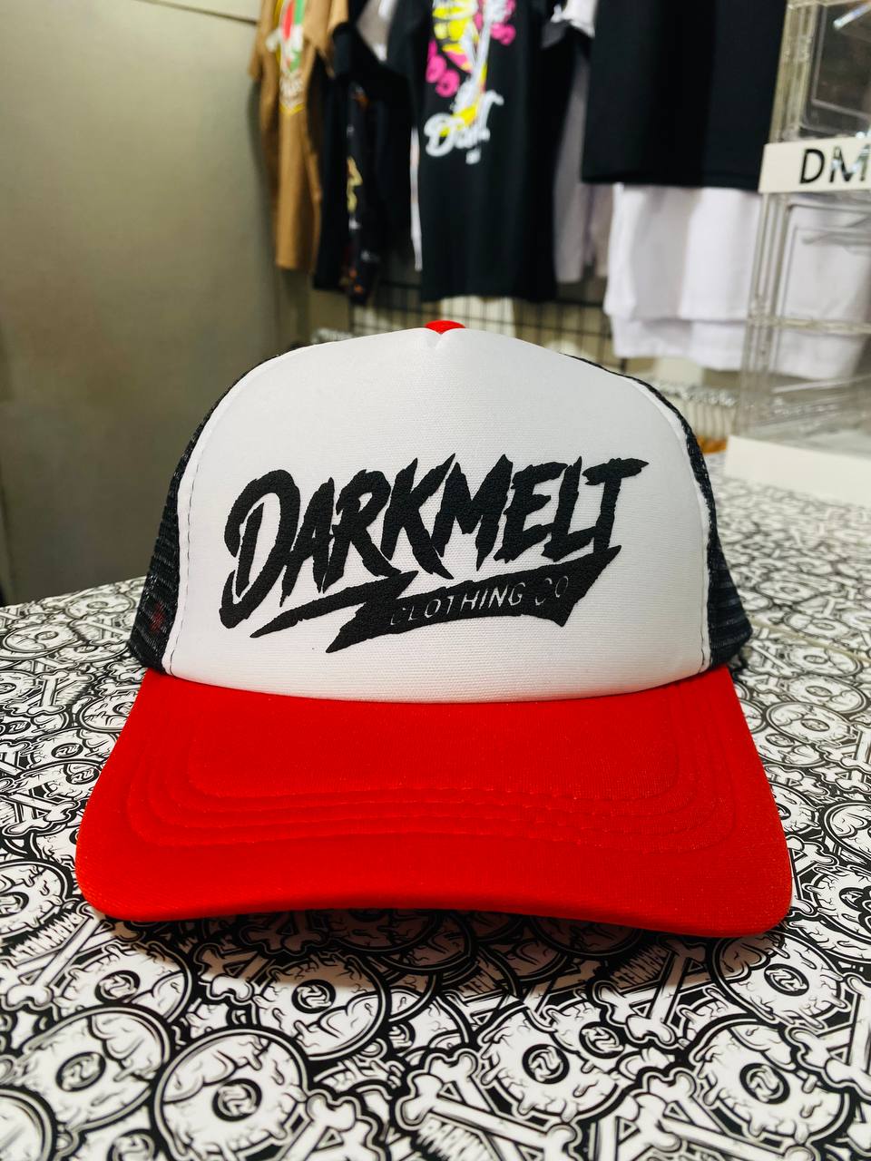 DM Unconstructed Cap and Five Panel Cap - DARKMELT CLOTHING