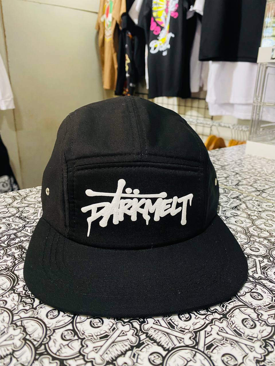 DM Unconstructed Cap and Five Panel Cap - DARKMELT CLOTHING