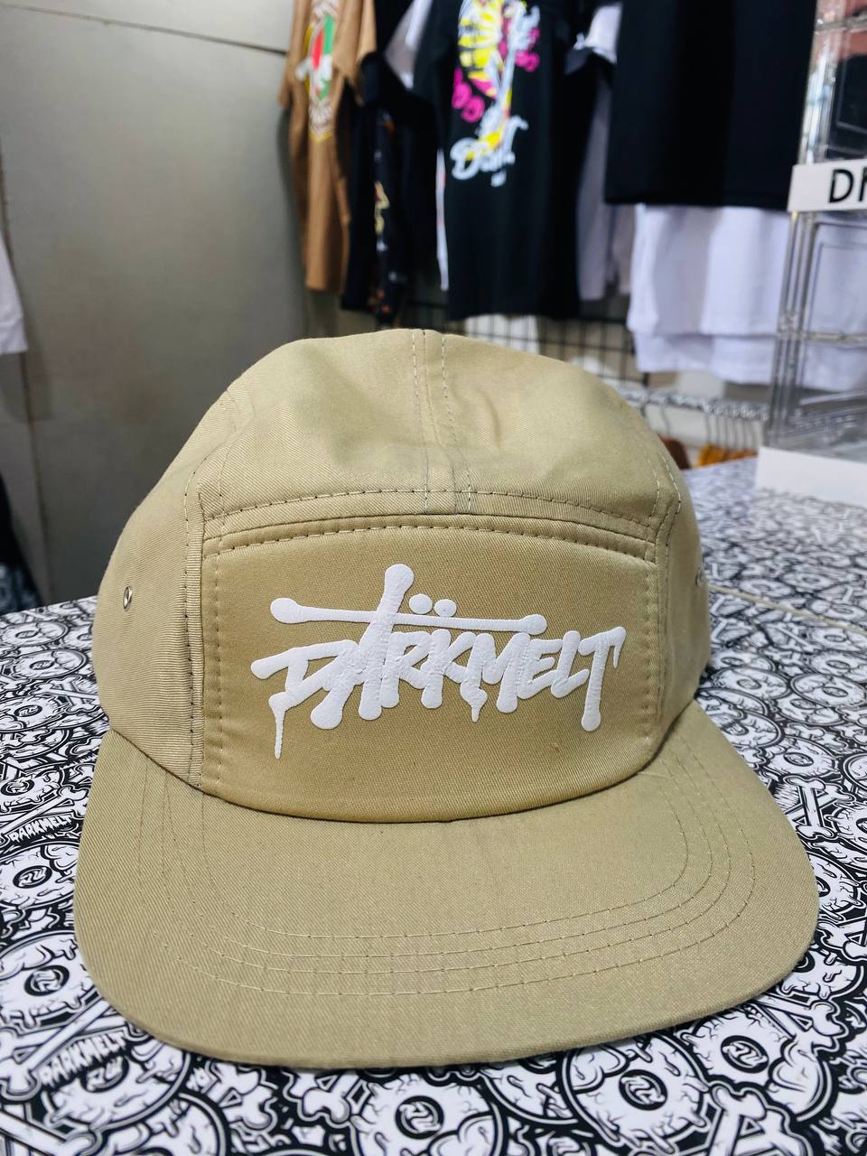 DM Unconstructed Cap and Five Panel Cap - DARKMELT CLOTHING