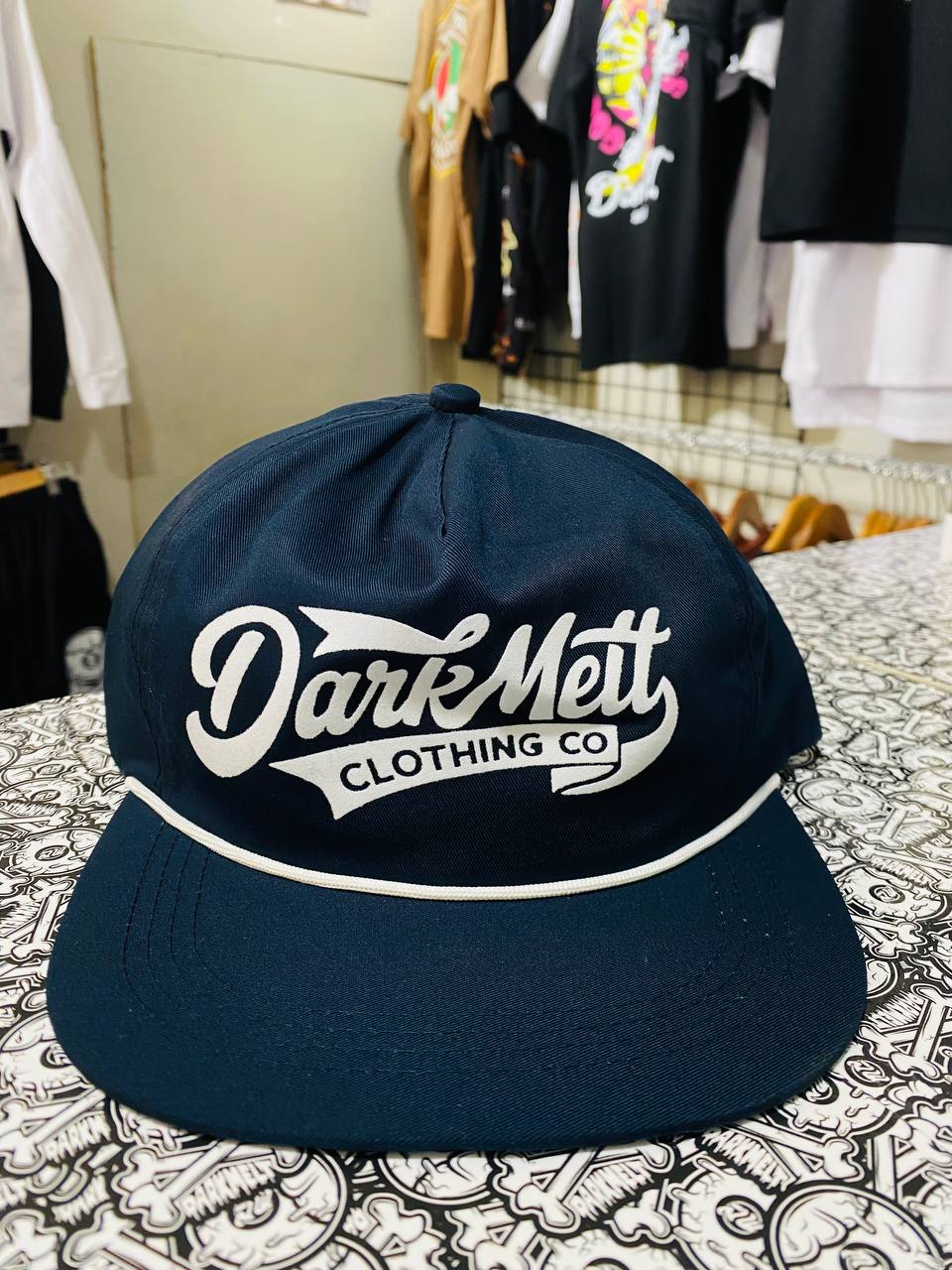 DM Unconstructed Cap and Five Panel Cap - DARKMELT CLOTHING