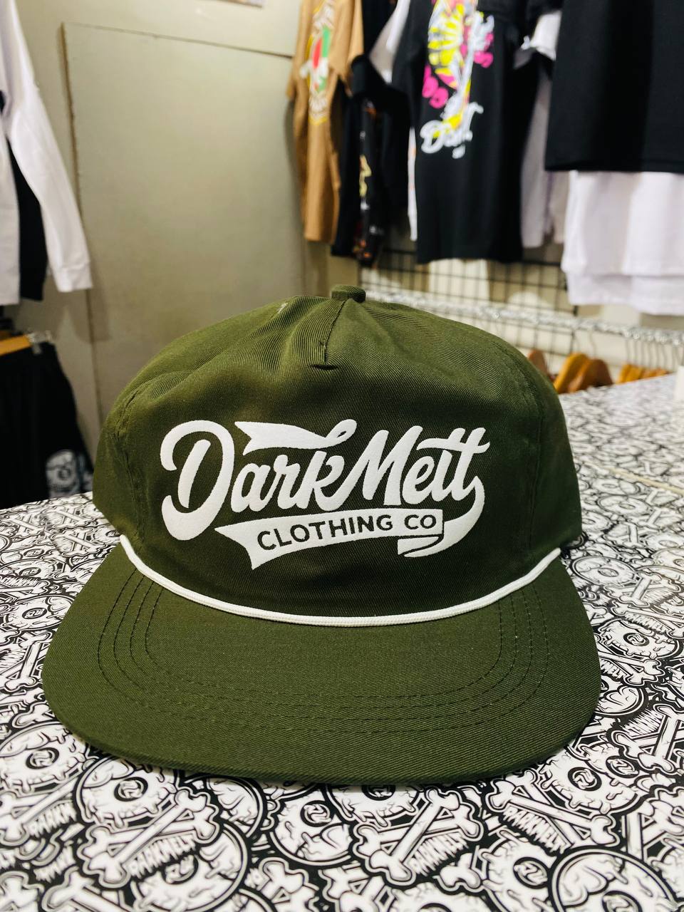 DM Unconstructed Cap and Five Panel Cap - DARKMELT CLOTHING