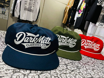 DM Unconstructed Cap and Five Panel Cap - DARKMELT CLOTHING