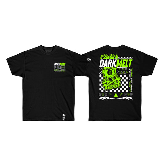 DarkMelt Global Neon Fire Shirt by DARKMELT CLOTHING