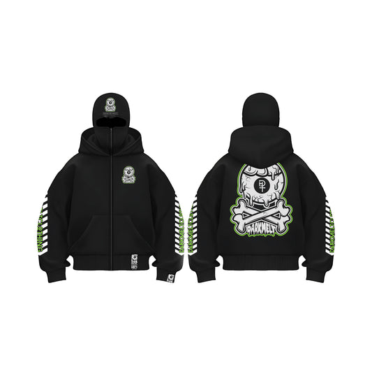 DarkMelt DM Hoodie X Balaclava by DARKMELT CLOTHING