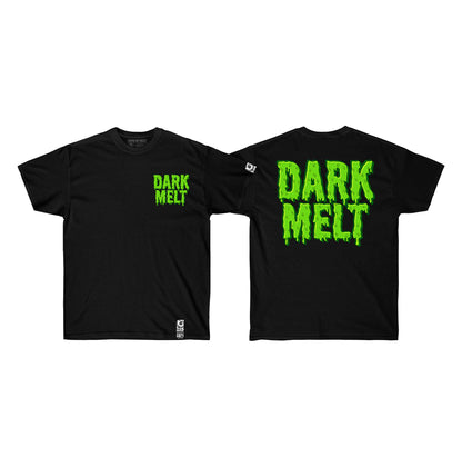 DarkMelt Melting Text Shirt by DARKMELT CLOTHING