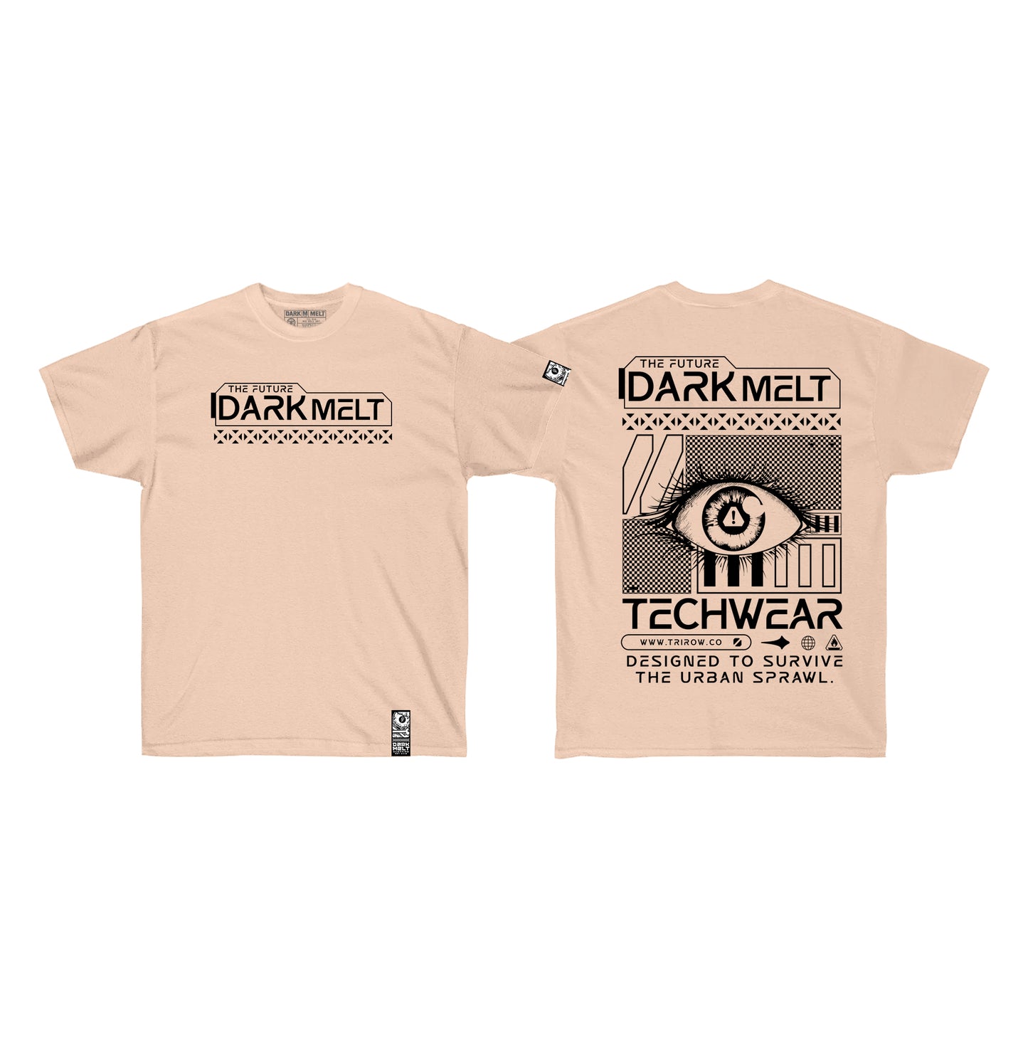 DarkMelt TechKhaki Shirt by DARKMELT CLOTHING